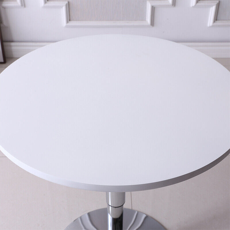 Table de bar ronde à hauteur réglable
