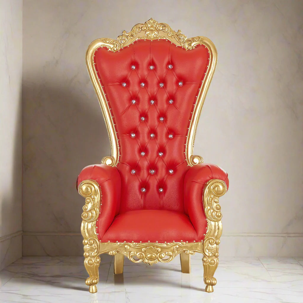 Queen Tiffany Throne Chair - Vinyl