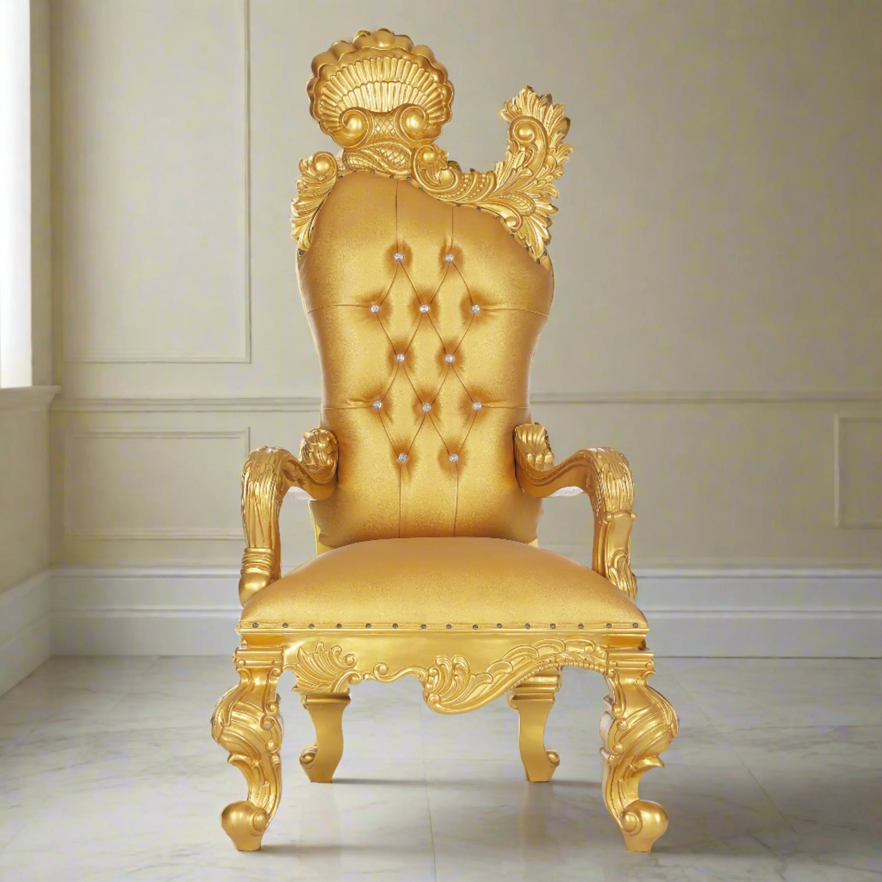 Leandra Royal Throne Chair