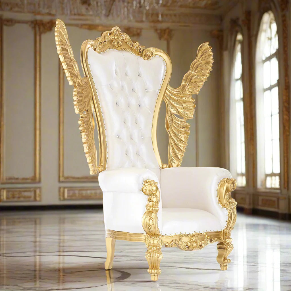 Chloe Throne Chair - Butterfly Wings