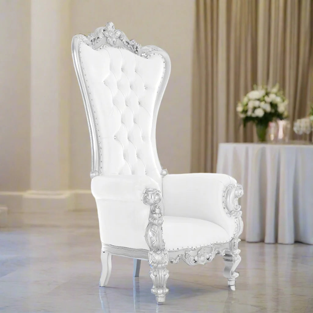 Chloe Throne Chair - Vinyl