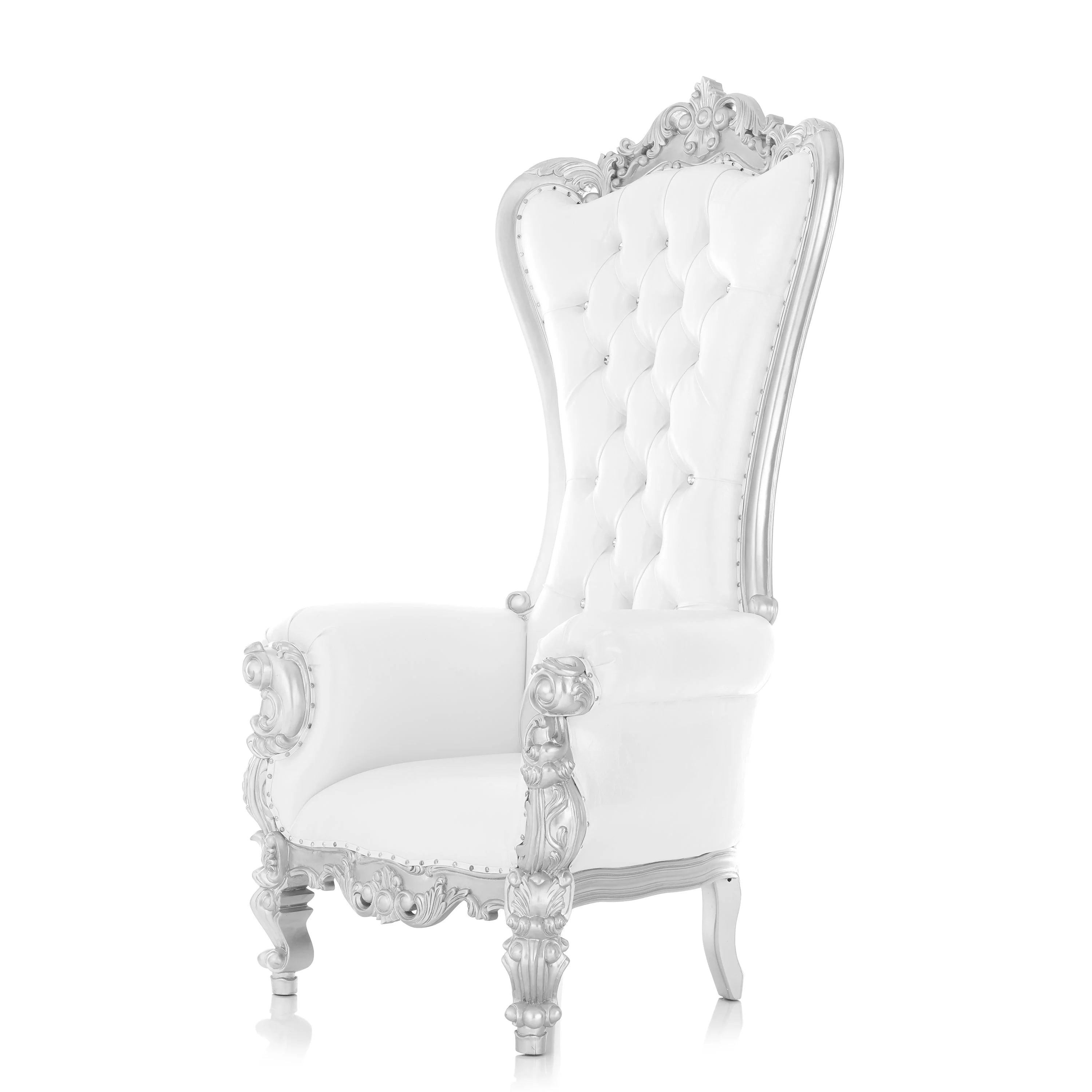 Chloe Throne Chair - Vinyl