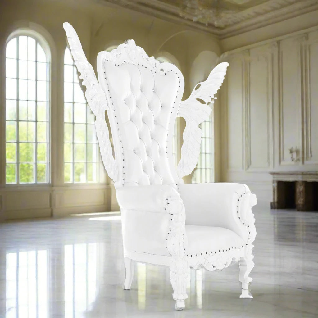 Chloe Throne Chair - Butterfly Wings