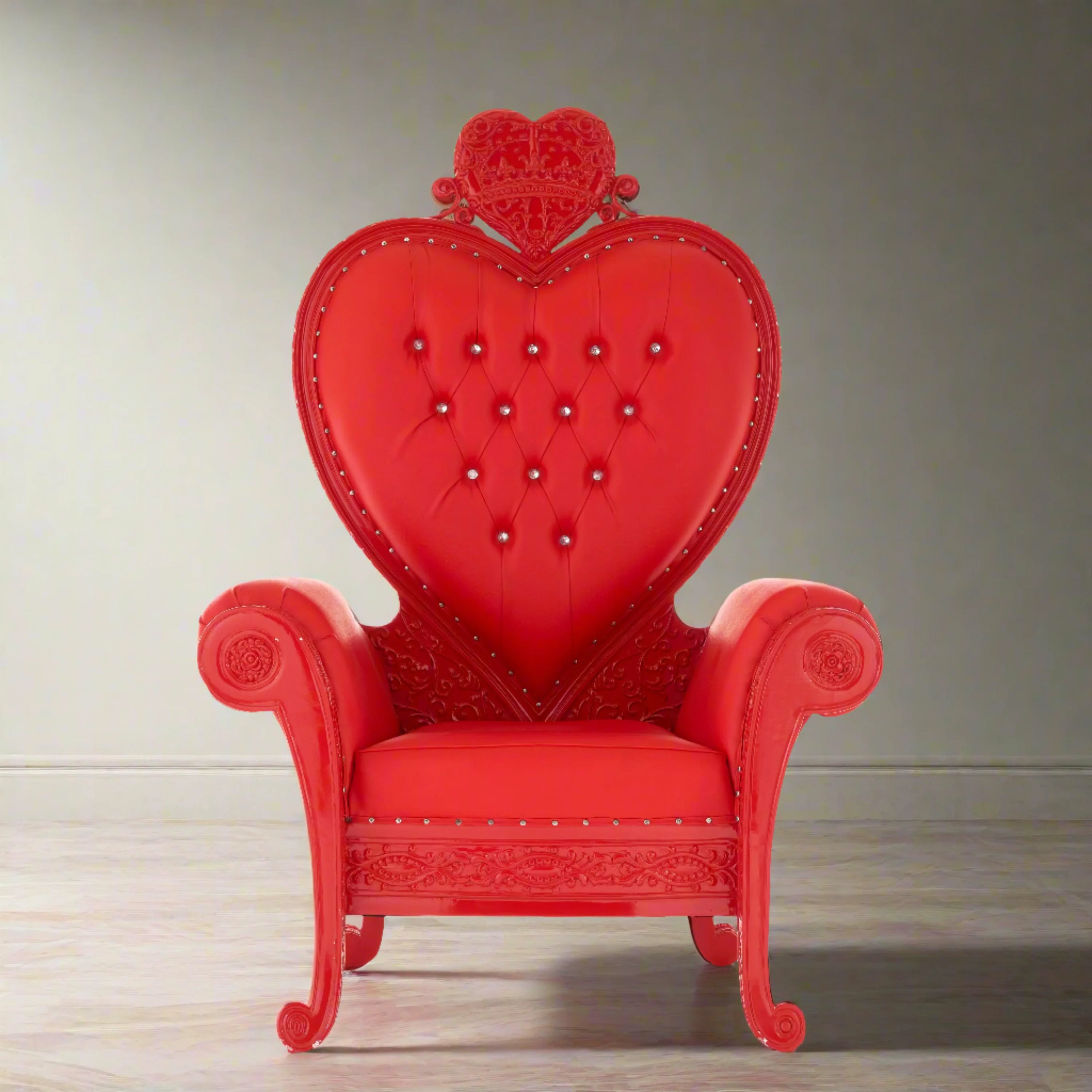 Royal Valentine Party Throne Chair