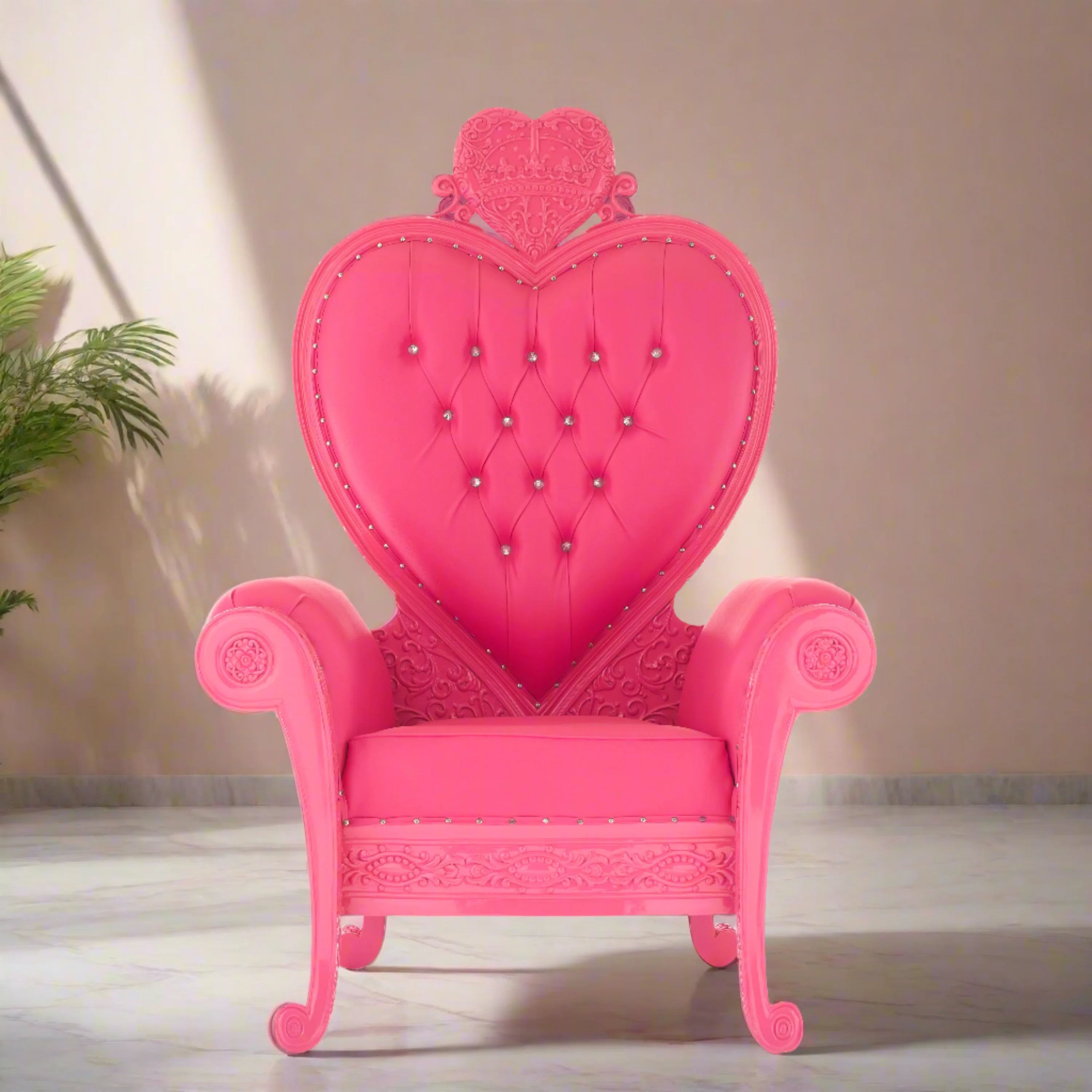 Royal Valentine Party Throne Chair