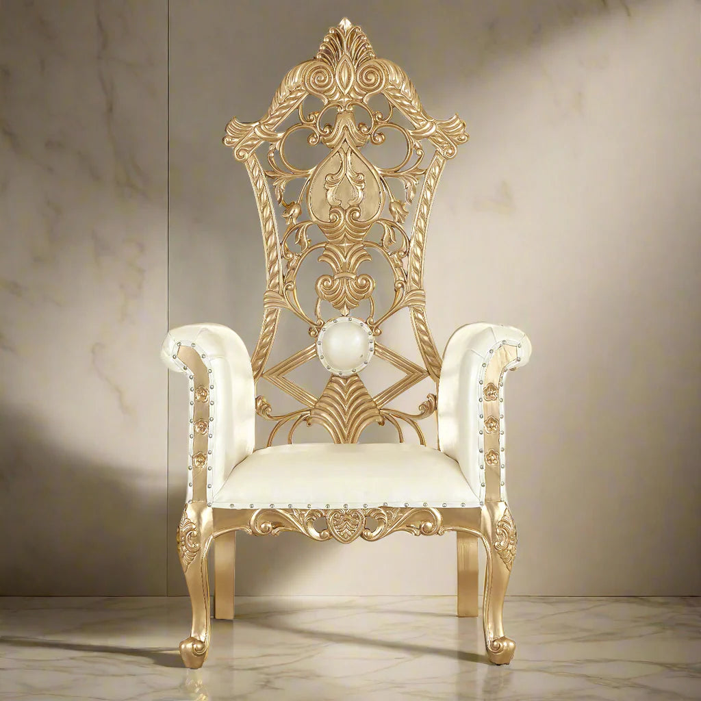 Queen Amina Royal Throne Chair