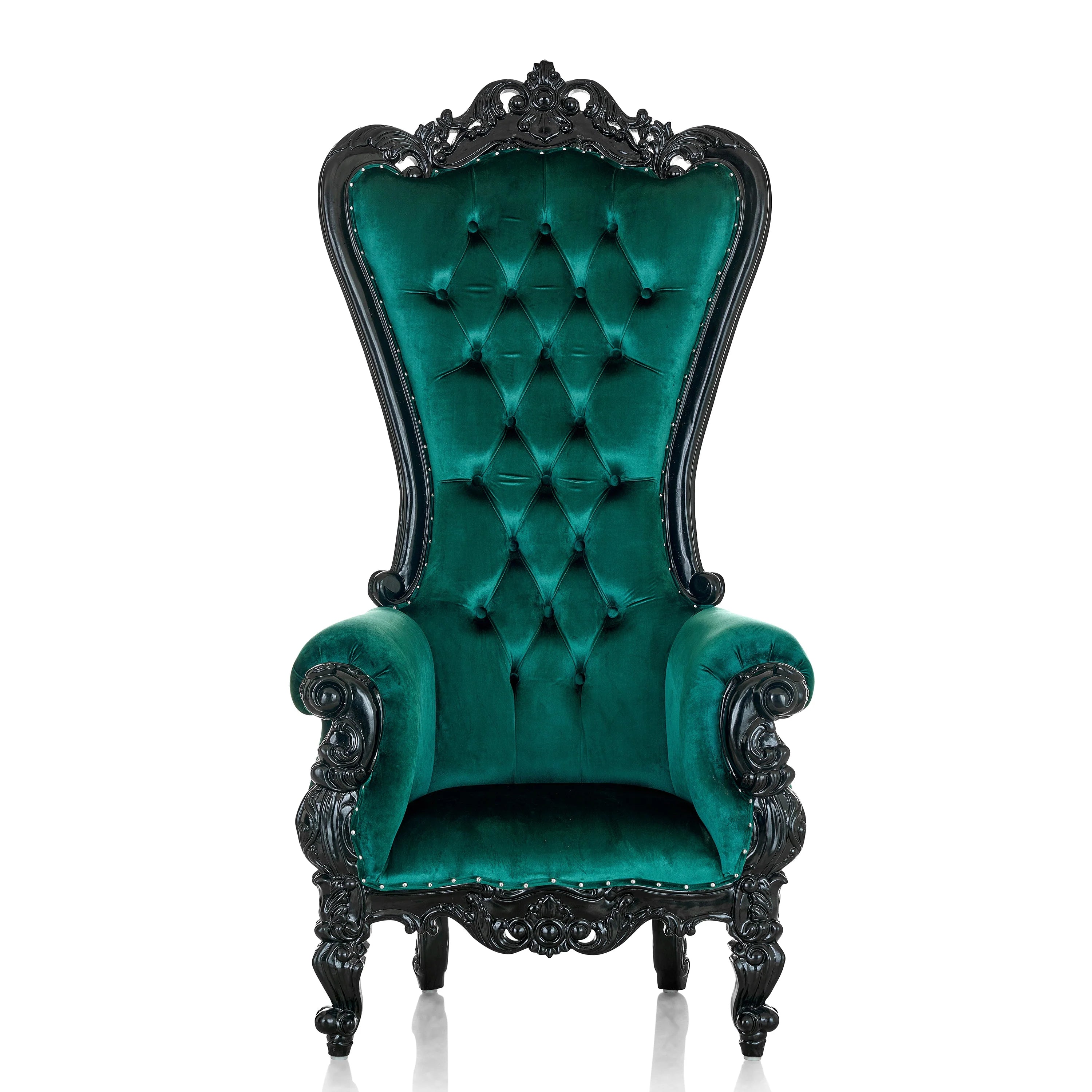 Chloe Throne Chair - Velvet