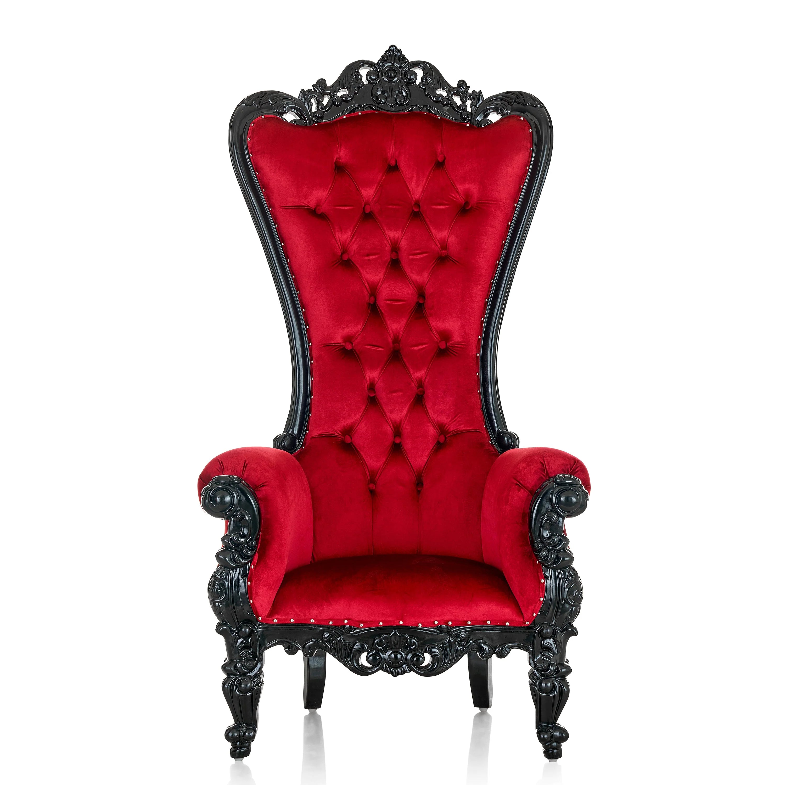 Chloe Throne Chair - Velvet