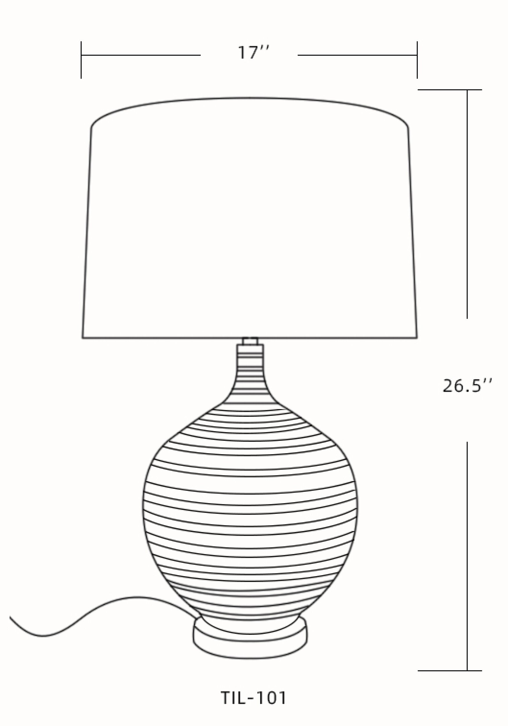 Tideline Accent Table Lamp