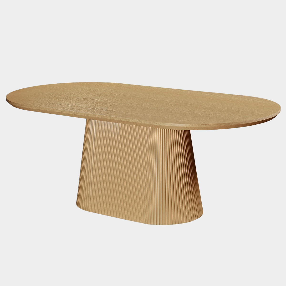 Tovas Dining Table - Oval Natural