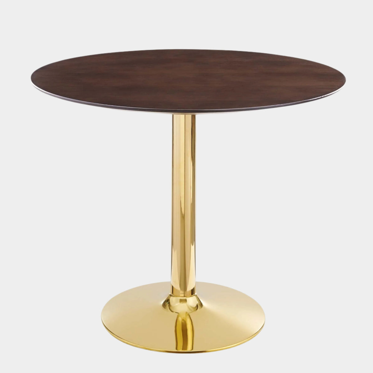 Verne Dining Table - 35" Round Cherry Walnut
