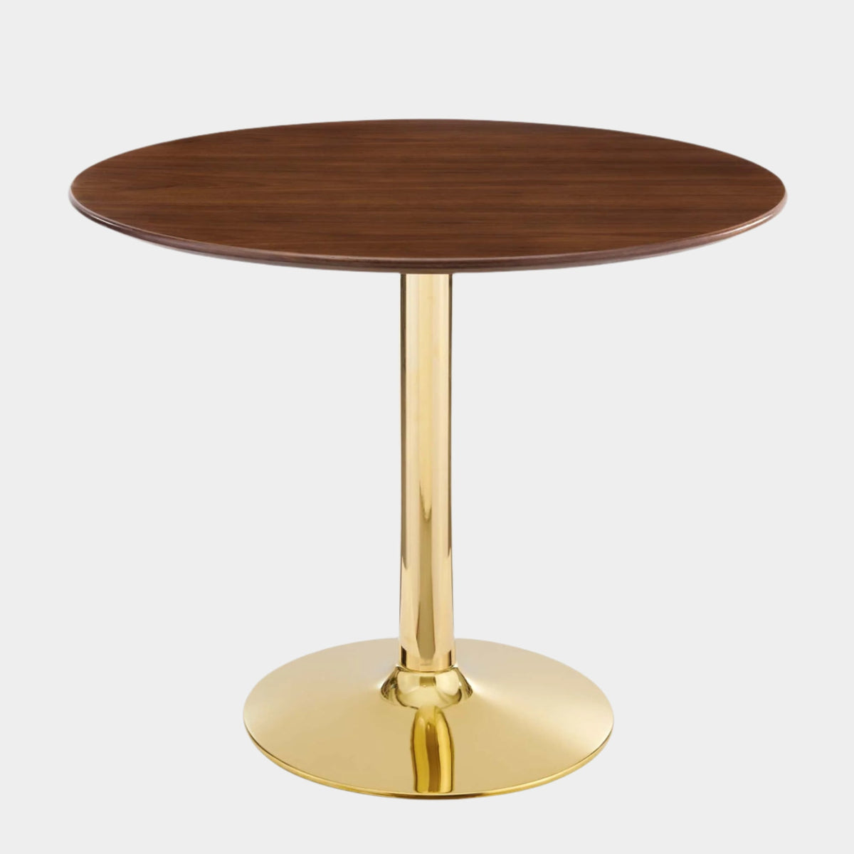 Verne Dining Table - 35" Round Walnut