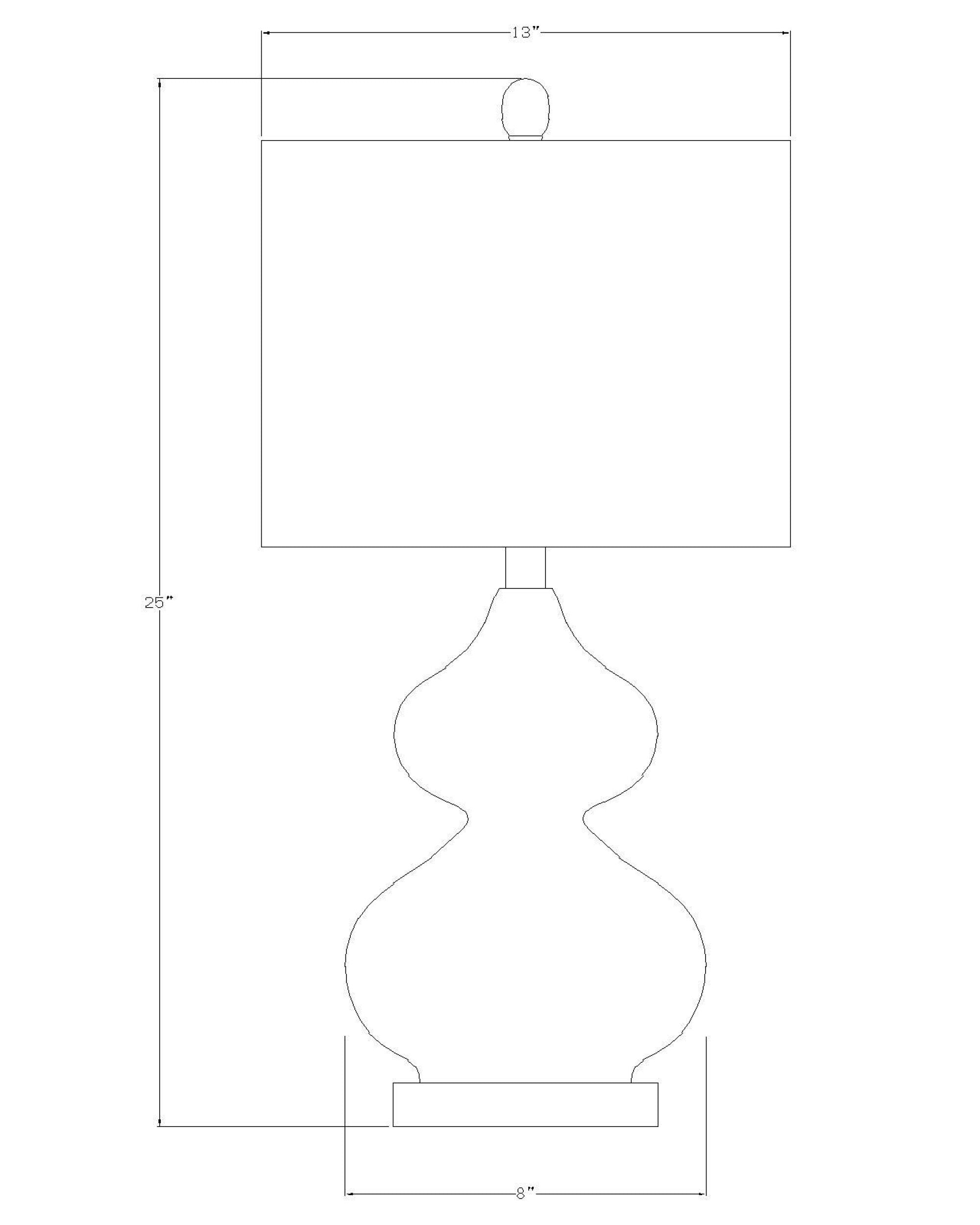 Volcano Accent Table Lamp