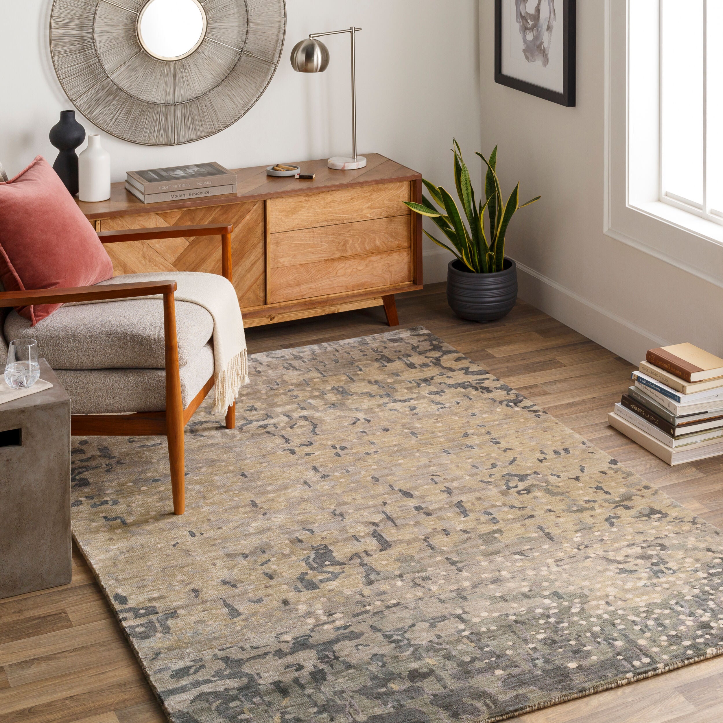Watercolor Handmade Rug