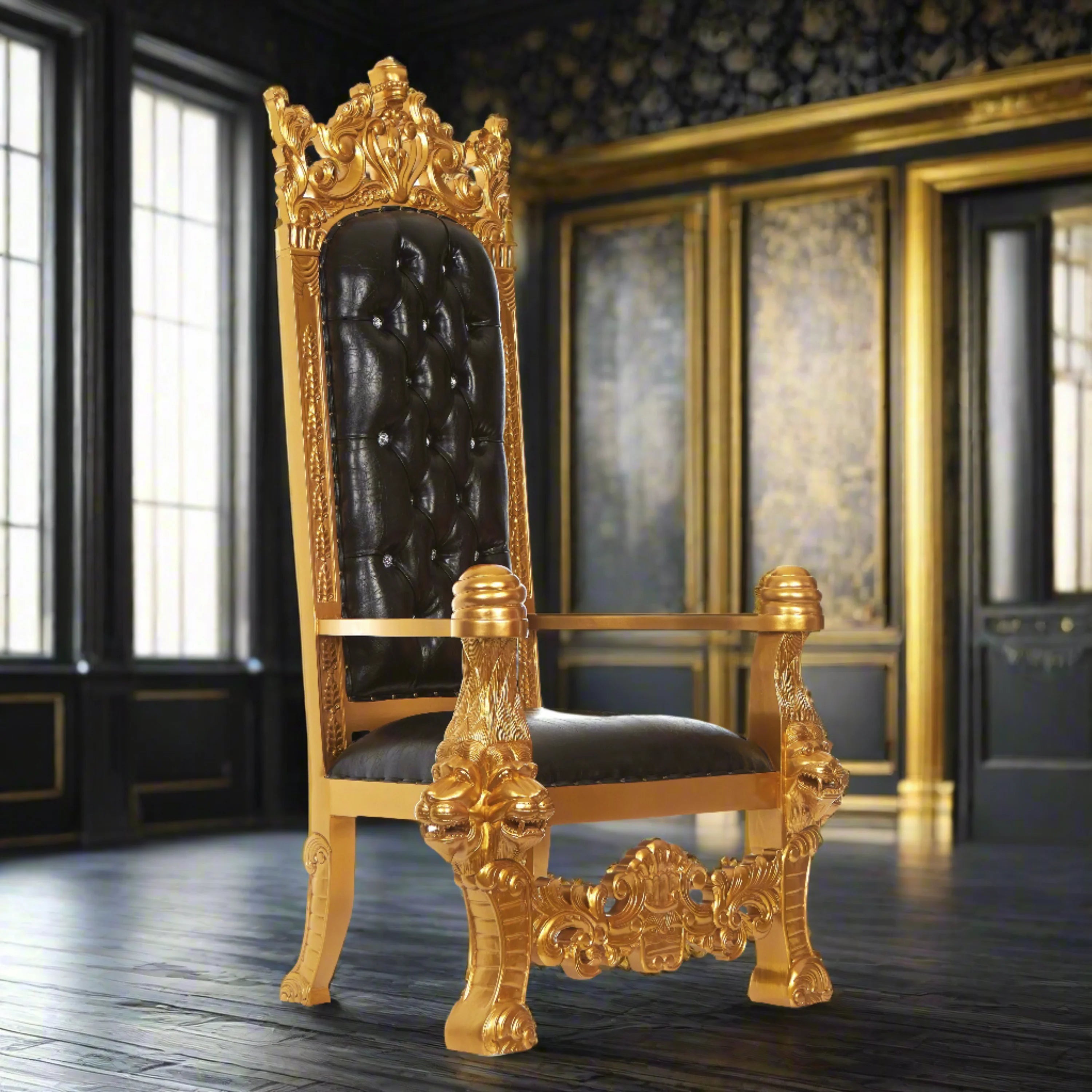King Solomon Royal Throne Chair