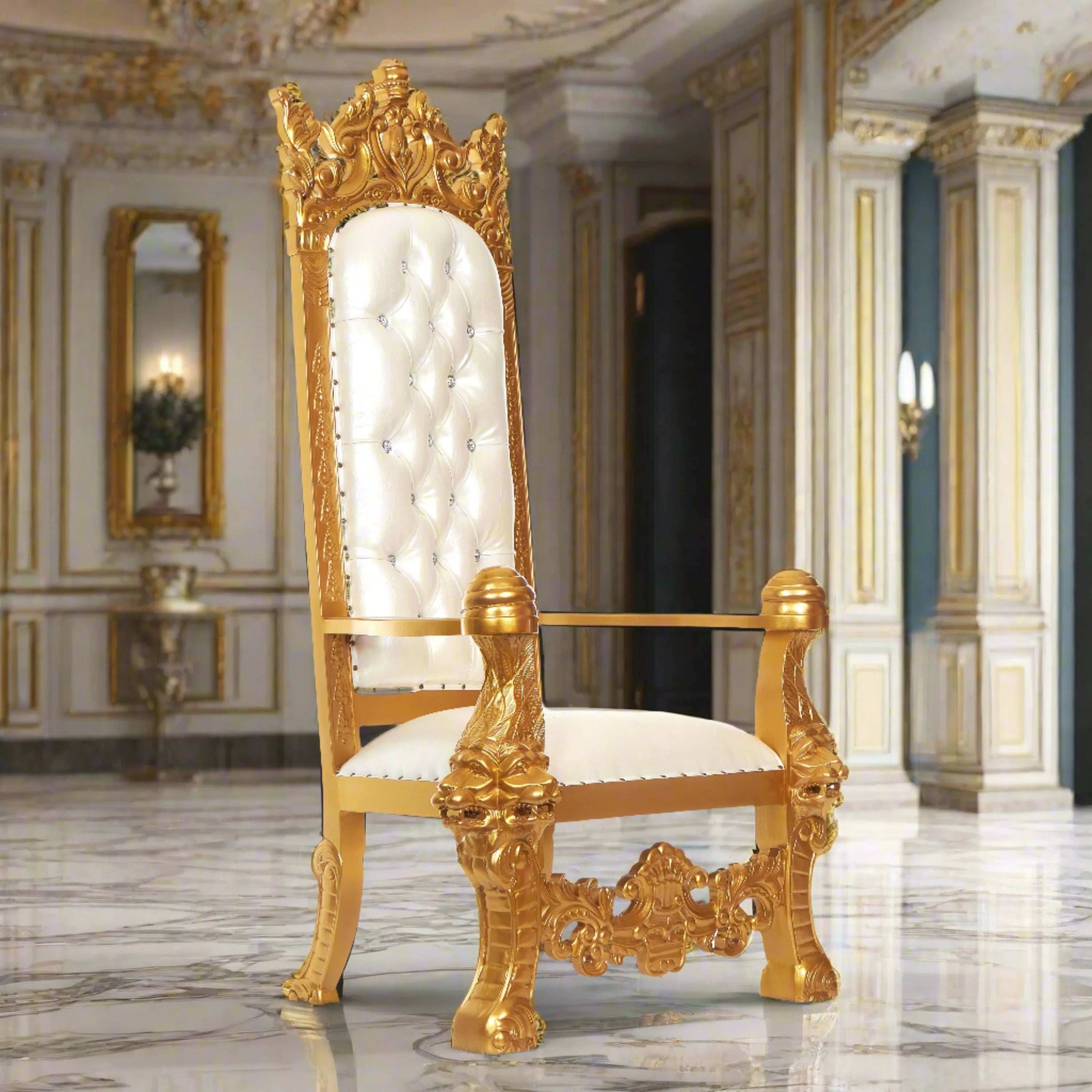 King Solomon Royal Throne Chair