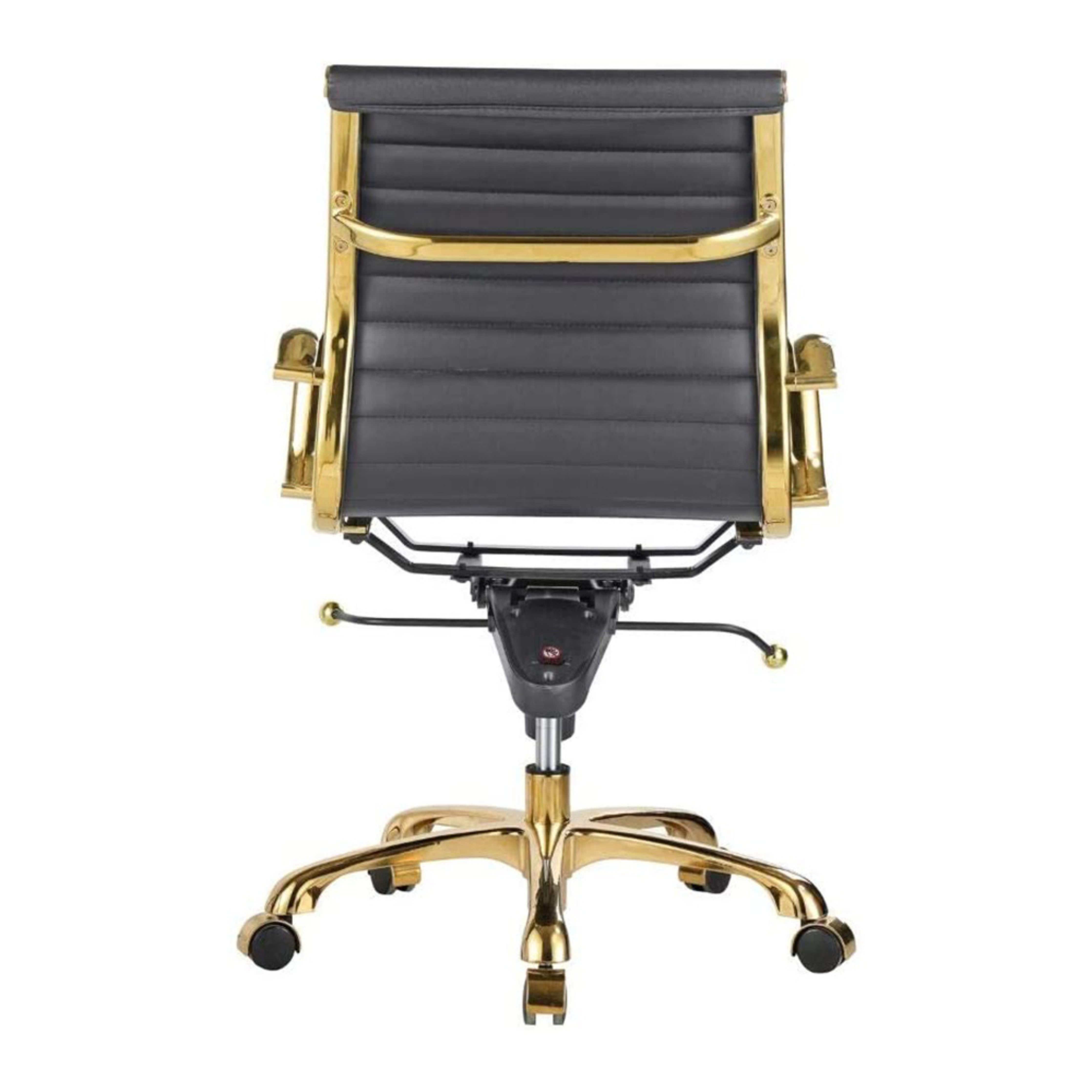 Eames Group Management Chair Gold Frame - Low Back