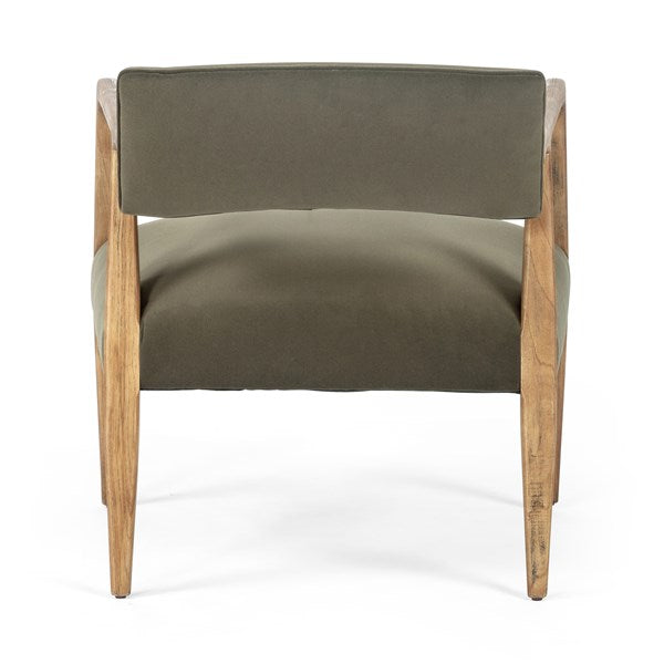 Edith Upholstered Velvet Arm Chair