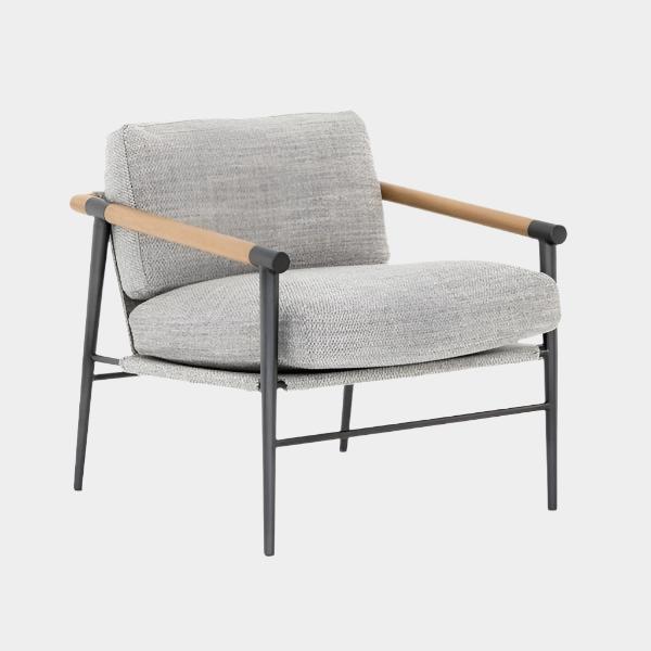 Chaise avec cadre en carbone