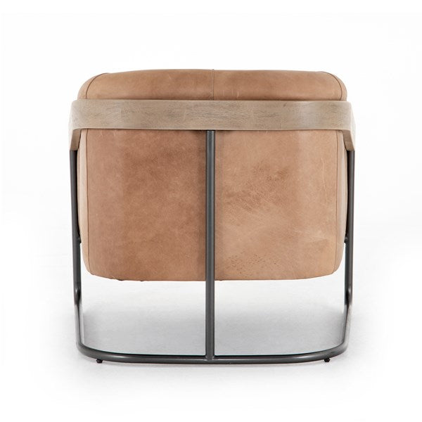 Chaise en cuir Spencer