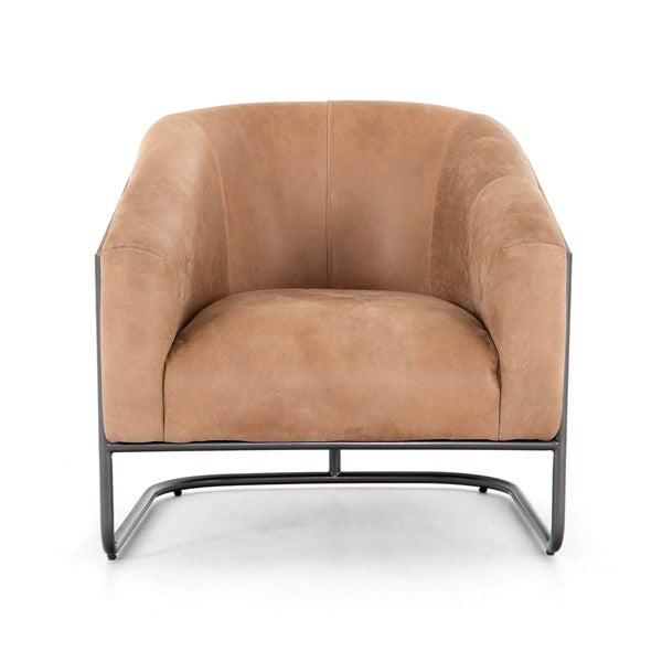 Chaise en cuir Spencer