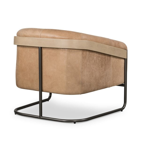 Chaise en cuir Spencer