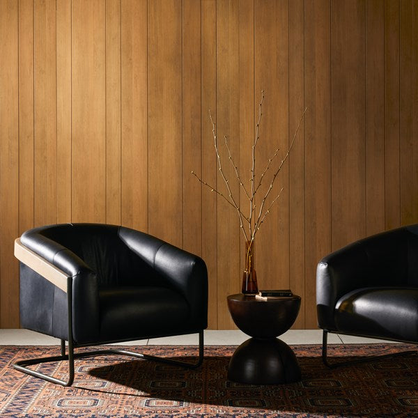 Chaise en cuir Spencer