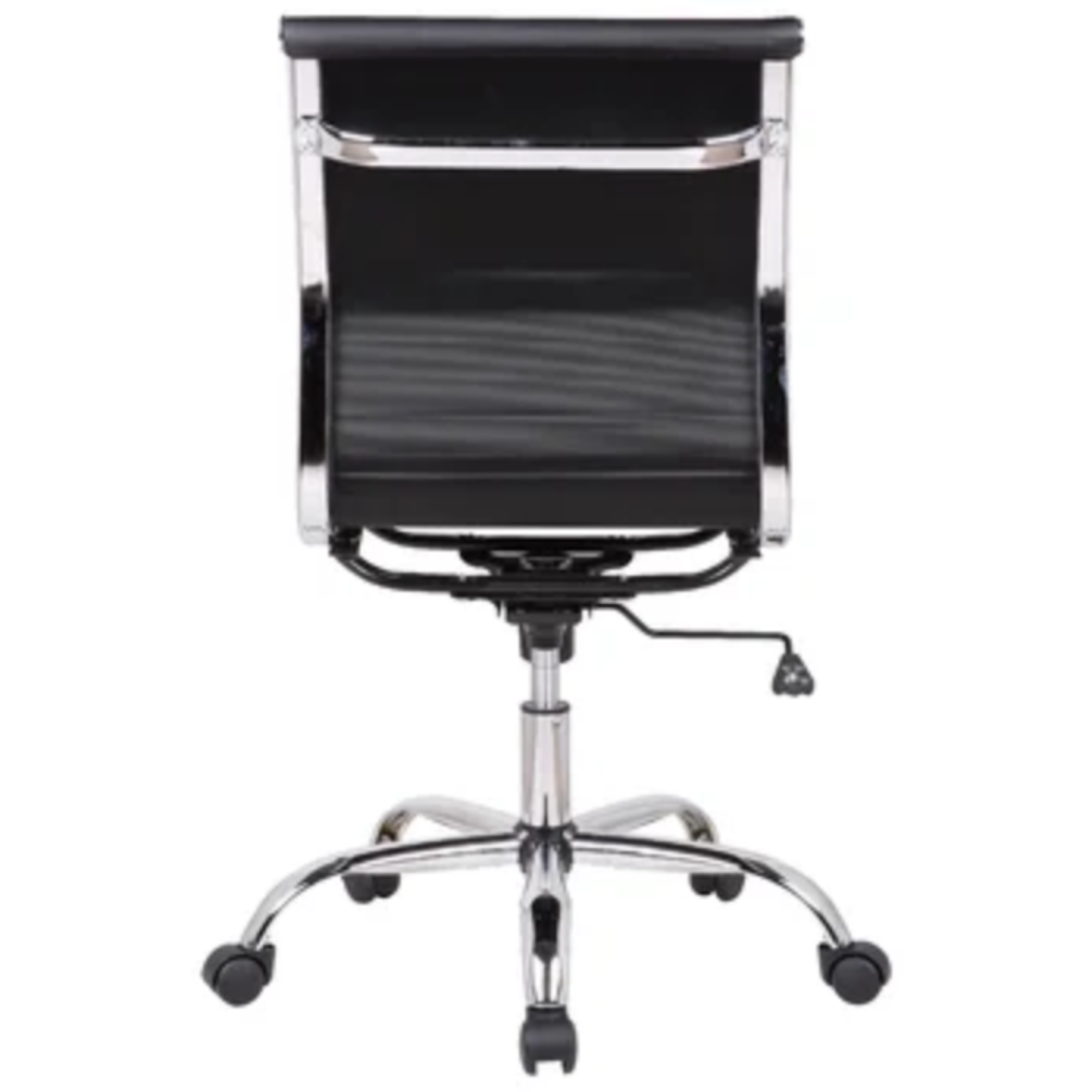 Eames Aluminum Group Management Armless Chair - Low Back