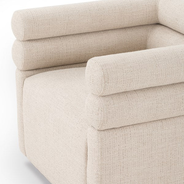 Voohres Channeled Swivel Chair