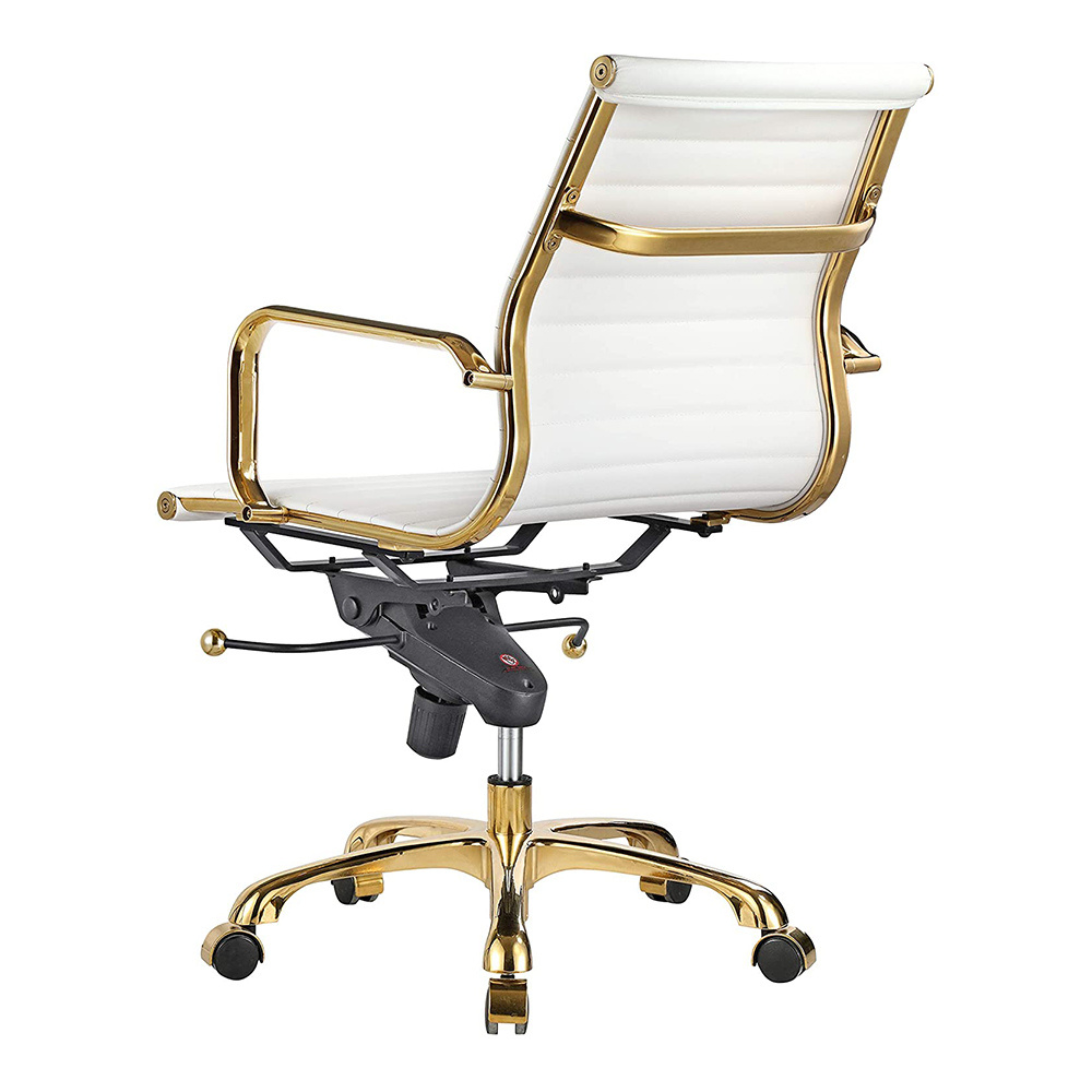 Eames Group Management Chair Gold Frame - Low Back