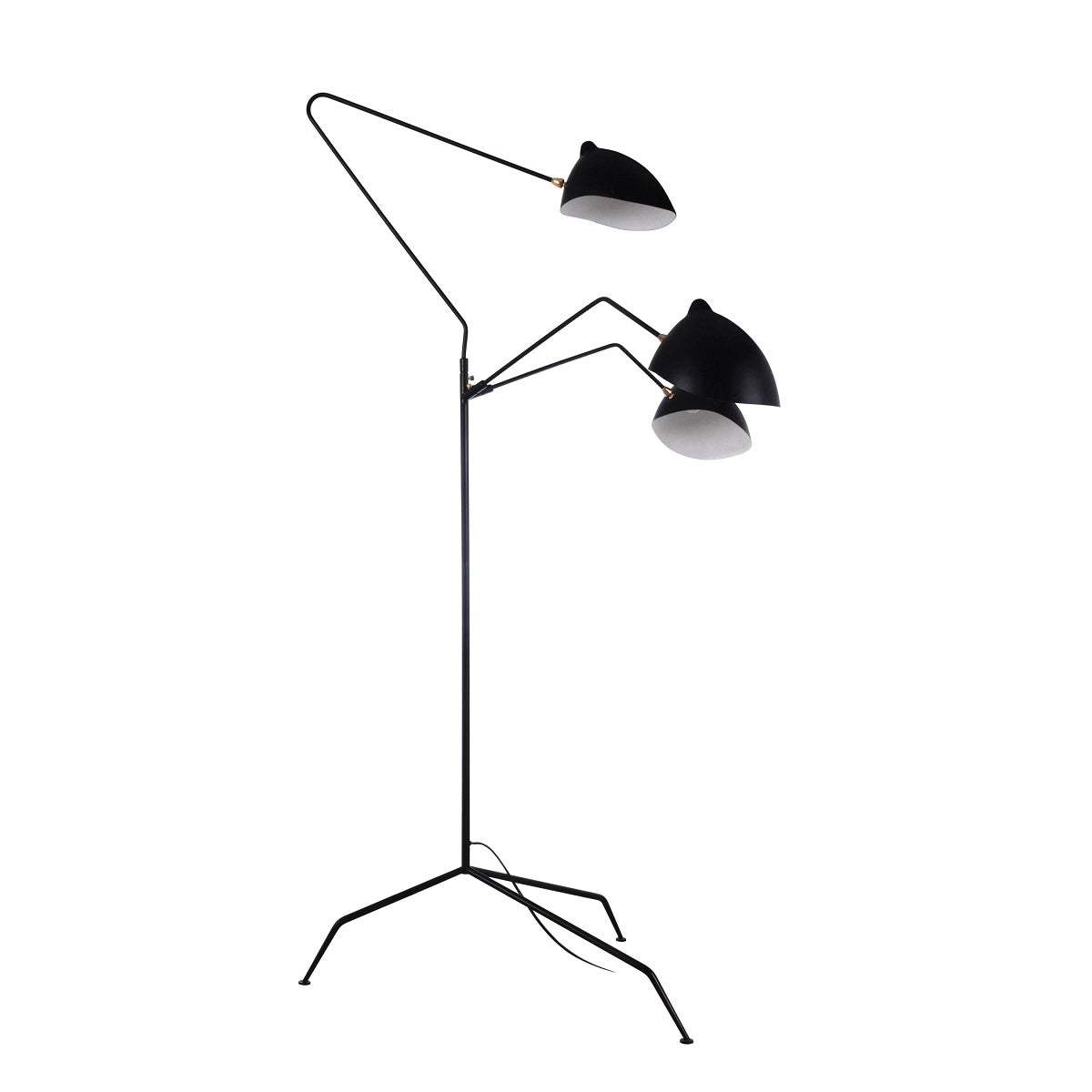 Lampadaire à trois bras Serge Mouille