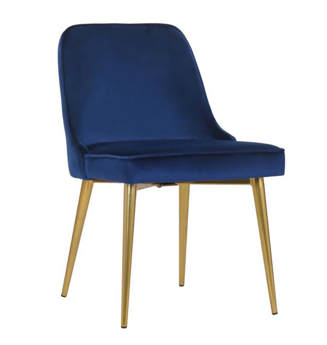 Chaise Heye en velours