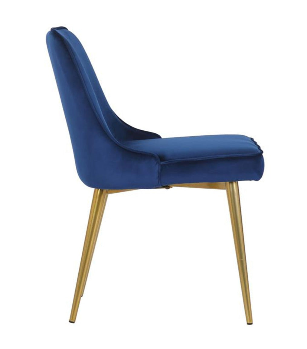 Chaise Heye en velours