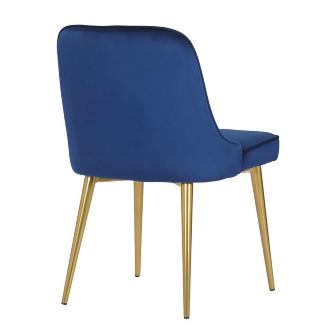 Chaise Heye en velours