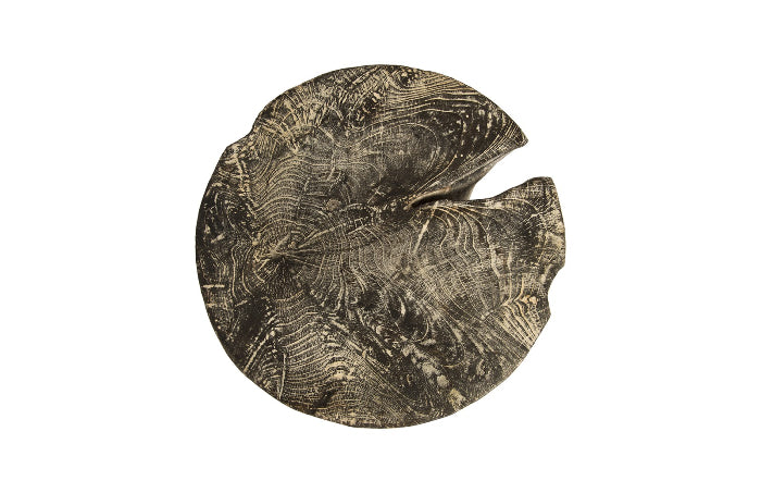 Tabouret de lavage rond noir