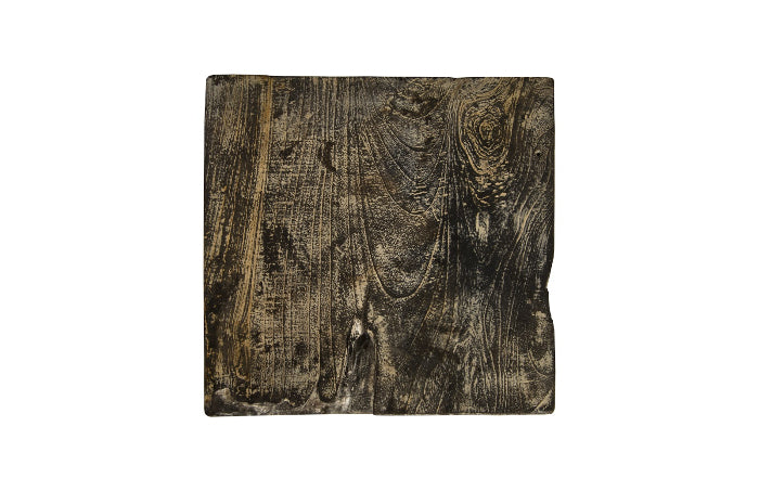 Tabouret de lavage carré noir