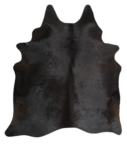 Cuir de vache naturel noir