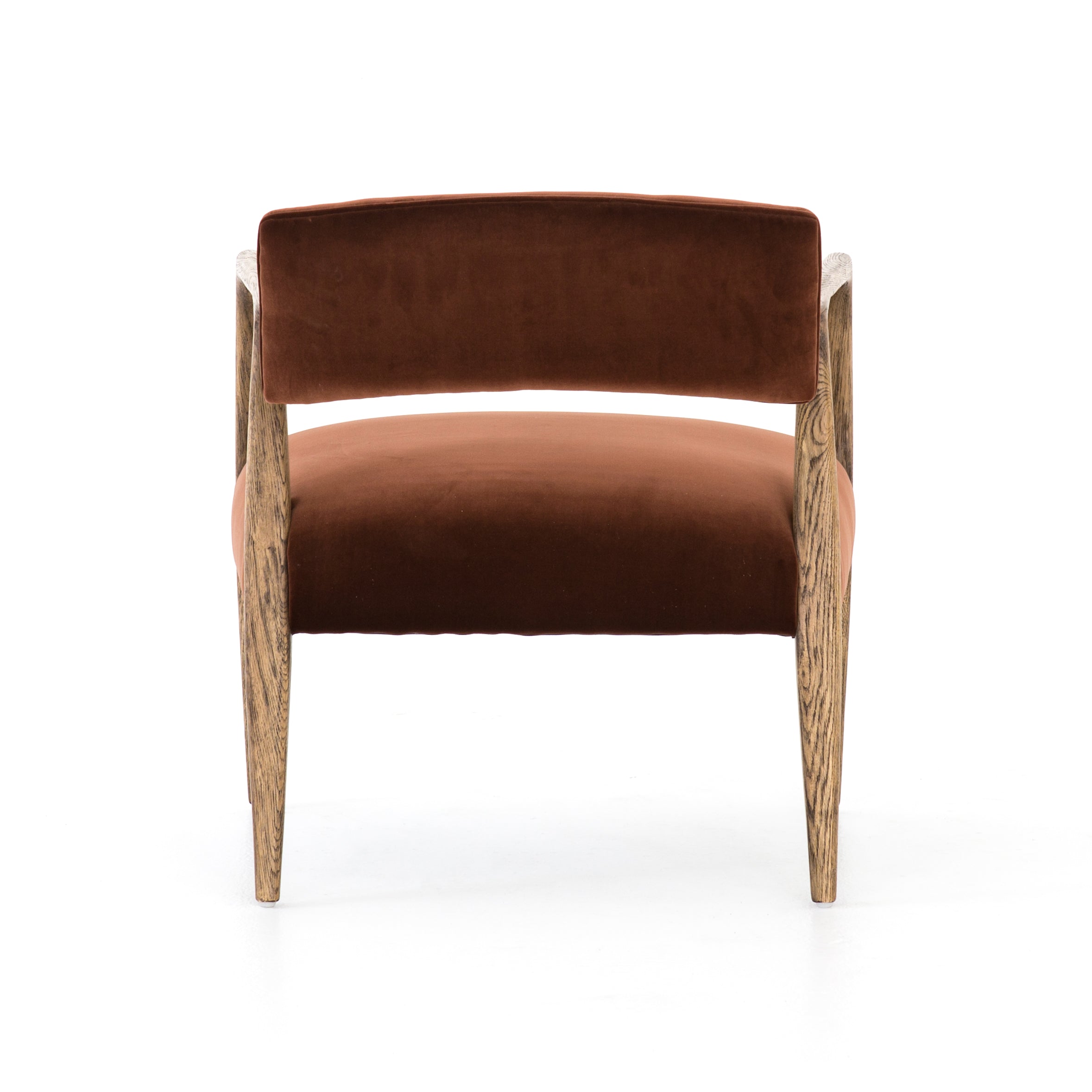 Edith Upholstered Velvet Arm Chair