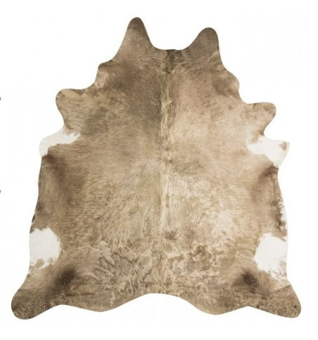 Cuir de vache naturel champagne