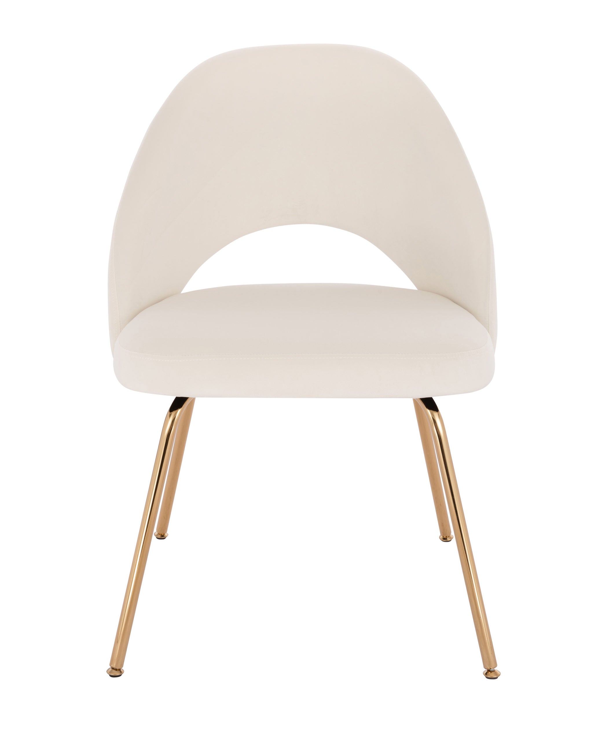 Sand Gold Velvet Dining Chair