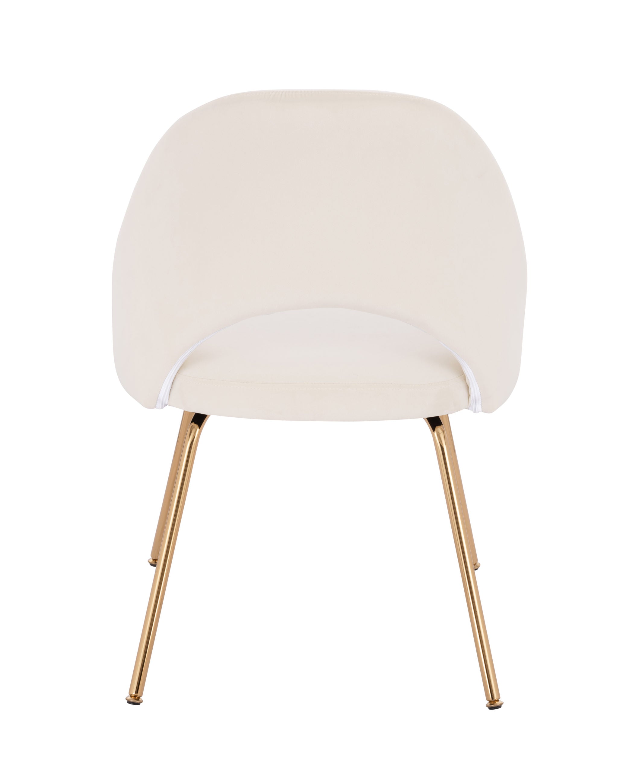 Sand Gold Velvet Dining Chair