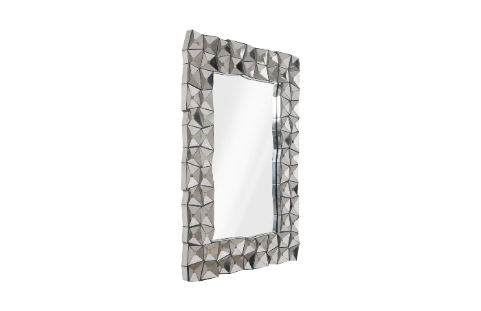 Divot Mirror Stainless Steel