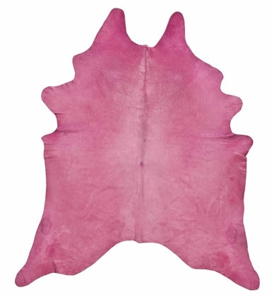 Dyed Pink Cowhide