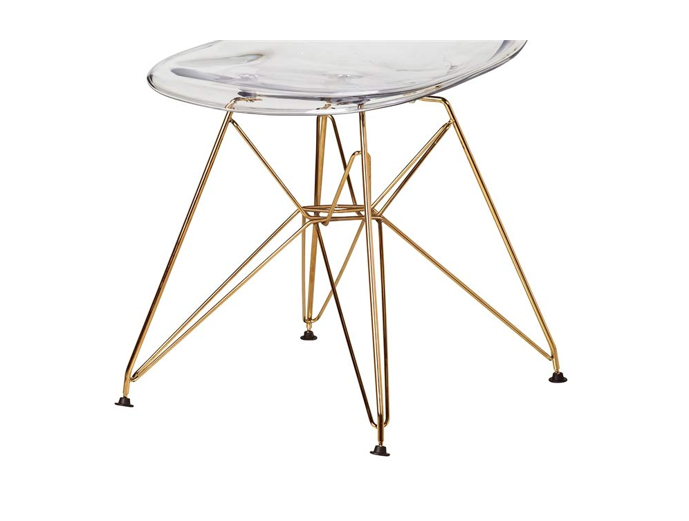 Chaise de salle à manger Eiffel (siège en acrylique)
