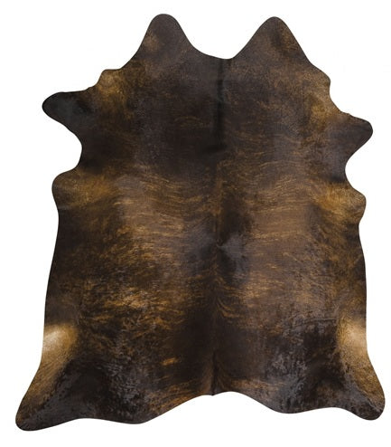 Exotic Dark Natural Cowhide