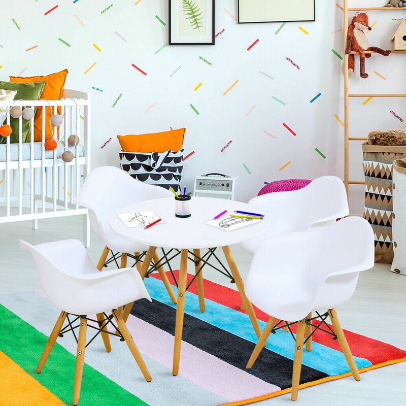 Eiffel Kids Table - Wood Legs