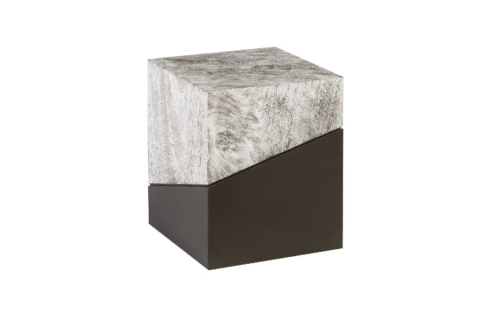 Geometry Gray Stool