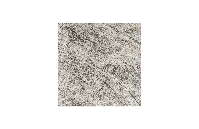 Tabouret gris géométrie