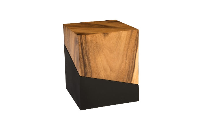 Geometry Natural Stool