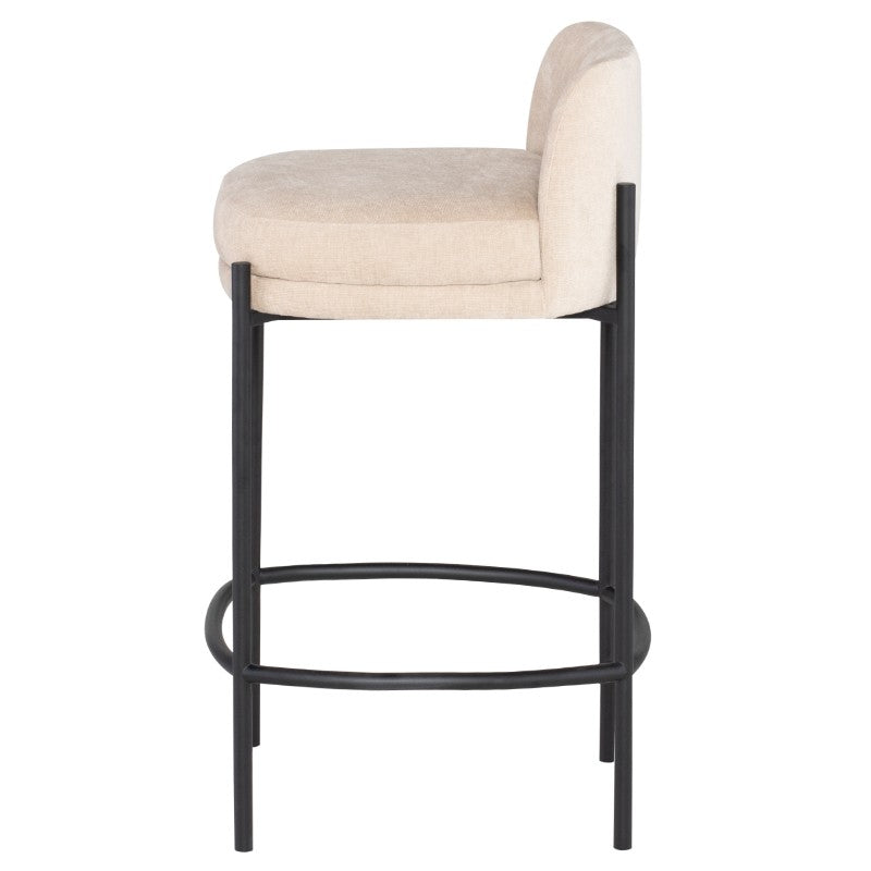 Inna Counter Stool with Backrest